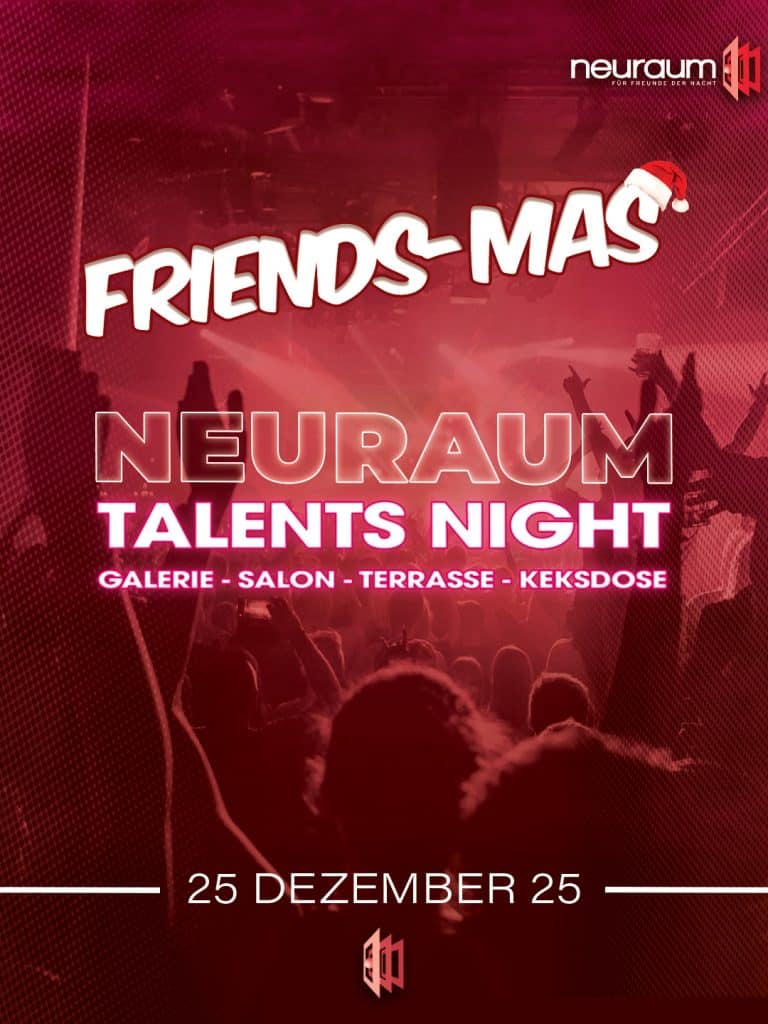 friendsmas talents night